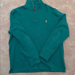 Men’s Ralph Lauren Hunter Green Quarter-zip